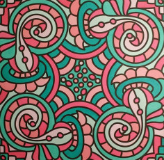 Colored by Lauren Adamek-Dean - from Classy (For Crayons And Wide Tipped Markers)