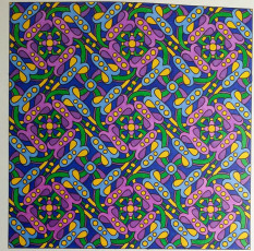 Colored by Melissa Adamek-Dean - from Nifty (Angie's Patterns Volume 10)