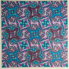 Colored by Melissa Adamek-Dean - from Nifty (Angie's Patterns Volume 10)