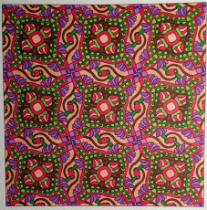 Colored by Melissa Adamek-Dean - from Nifty (Angie's Patterns Volume 10)