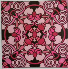 Colored by Melissa Adamek-Dean - from Nifty (For Crayons And Wide Tipped Markers)