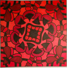 Colored by Melissa Adamek-Dean - from Nifty (For Crayons And Wide Tipped Markers)