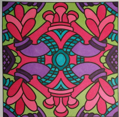 Colored by Melissa Adamek-Dean - from Nifty (For Crayons And Wide Tipped Markers)