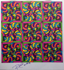 Colored by Renee Maas - from Snazzy (Angie's Patterns Volume 3)