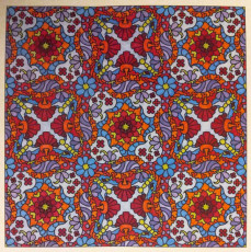 Colored by Stacey Walter - from Doodles (Angie's Patterns Volume 7)