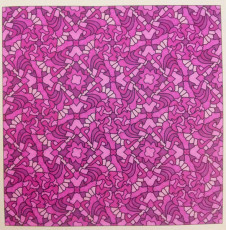 Colored by Stacey Walter - from Doodles (Angie's Patterns Volume 7)