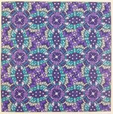Colored by Stacey Walter - from Doodles (Angie's Patterns Volume 7)