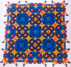 Colored by Amanda Haws - from Ink Doilies (Angie's Patterns Volume 1)