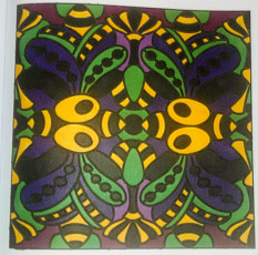 Colored by Amanda Haws - from Peppy (For Crayons And Wide Tipped Markers)