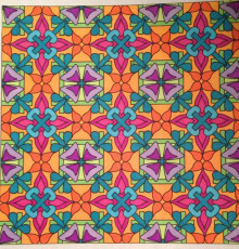 Colored by Amy Wilson-Fontenot - from Whimsy (Angie's Patterns Volume 2)