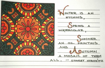 Colored by Jennie Dorsett - from Flowers (A Coloring Journal)