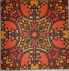 Colored by Judy Sarmiento - from Bling (For Crayons And Wide Tipped Markers)