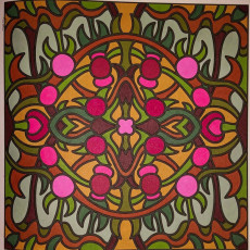 Colored by Judy Sarmiento - from Bling (For Crayons And Wide Tipped Markers)