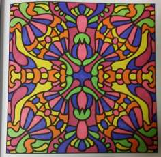 Colored by Lauren Adamek-Dean - from Classy (For Crayons And Wide Tipped Markers)