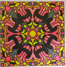 Colored by Lauren Adamek-Dean - from Classy (For Crayons And Wide Tipped Markers)