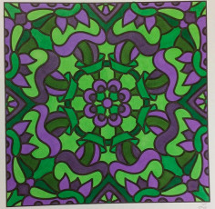 Colored by Lauren Adamek-Dean - from Classy (For Crayons And Wide Tipped Markers)