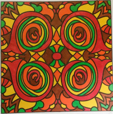 Colored by Lauren Adamek-Dean - from Classy (For Crayons And Wide Tipped Markers)