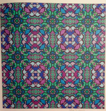 Colored by Melissa Adamek-Dean - from Doodles (Angie's Patterns Volume 7)