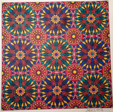 Colored by Melissa Adamek-Dean - from Nifty (Angie's Patterns Volume 10)