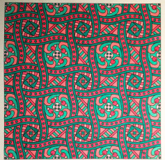Colored by Melissa Adamek-Dean - from Nifty (Angie's Patterns Volume 10)