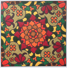 Colored by Melissa Evans - from Doodles (For Crayons And Wide Tipped Markers)