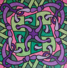 Colored by Stacey Walter - from Classy (For Crayons And Wide Tipped Markers)