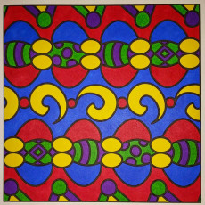 Colored by Judy Sarmiento - from Nifty (For Crayons And Wide Tipped Markers)