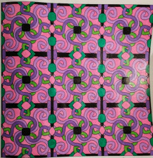 Colored by Melissa Adamek-Dean - from Whimsy (Angie's Patterns - Volume 2)