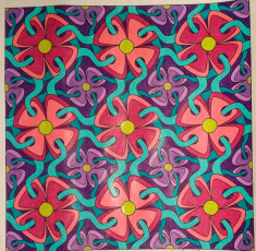 Colored by Melissa Adamek-Dean - from Whimsy (Angie's Patterns - Volume 2)