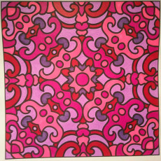 Colored by Sharon Helene - from Pizzazz (For Crayons And Wide Tipped Markers)
